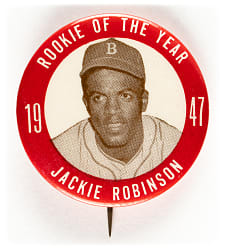 1947 Jackie Robinson Rookie Year Pin