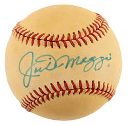 Joe DiMaggio Single-Signed Baseball - JSA