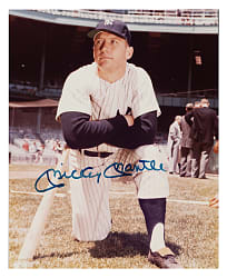 Mickey Mantle Signed Photograph - JSA