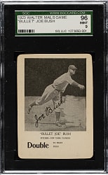 1923 WG7 Walter Mails Game Joe Bush SGC MINT 96