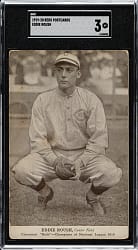 1919 PC799 Cincinnati Reds World's Champions Postcards Eddie Roush SGC VG 3