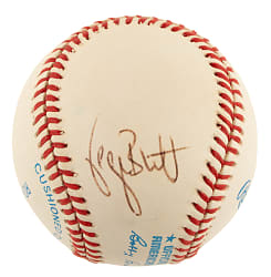 George Brett Single-Signed Baseball - JSA