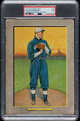 1911 T3 Turkey Red #99 Walter Johnson PSA POOR 1