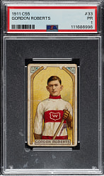 1911-1912 C55 Imperial Tobacco Hockey #33 Gordon Roberts PSA POOR 1