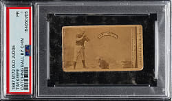 1887 N172 Old Judge Tim Keefe and Richardson PSA POOR 1