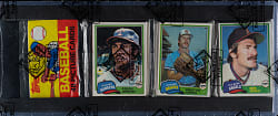 1981 Topps Unopened Rack Pack - Fergie Jenkins on Top - BBCE