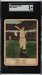 1953 Stahl-Meyer Franks Bobby Thomson SGC POOR 1