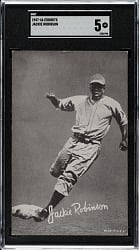 1947-1966 Exhibits Jackie Robinson SGC EX 5