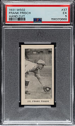1931 W502 #50 Frank Frisch PSA EX 5