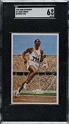 1936 Muhlen Franck Olympia #1 Jesse Owens SGC EX/NM 6