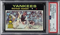1971 Topps #5 Thurman Munson PSA EX-MT+ 6.5