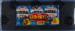1980 Topps Unopened Wax Pack Tray - BBCE