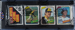 1980 Topps Unopened Rack Pack - BBCE