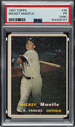 1957 Topps #95 Mickey Mantle PSA POOR 1 (MK)