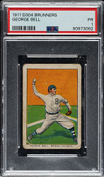 1911-1914 D304 Brunners Bread George Bell PSA POOR 1