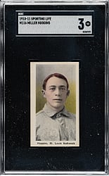 1910-1911 M116 Sporting Life Miller Huggins SGC VG 3