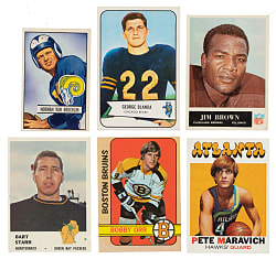1951 to 1989 Football Hall of Famers and Stars Collection (59)