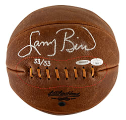 Larry Bird Signed Limited-Edition Basketball - Upper Deck and JSA
