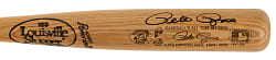 Pete Rose Signed Limited-Edition Cincinnati Reds Career Hits Total Bat - JSA