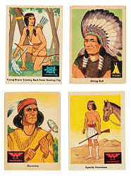 1959 Fleer "Indian Trading Card" Complete Set (80)