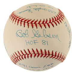 Bob Gibson Single-Signed Limited-Edition Stat Baseball - JSA