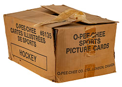 1989-1990 O-Pee-Chee Hockey Original Vending Cut Card Case