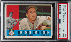 1960 Topps #28 Brooks Robinson PSA NM-MT 8