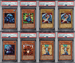 2002 Yu-Gi-Oh! Magic Ruler 1st Edition PSA-Graded Collection (8)