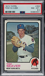 1973 Topps #350 Tom Seaver PSA NM-MT+ 8.5
