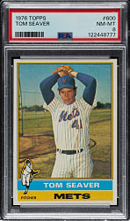 1976 Topps #600 Tom Seaver PSA NM-MT 8
