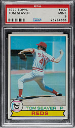 1979 Topps #100 Tom Seaver PSA MINT 9