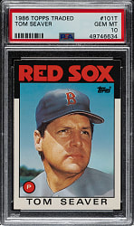 1986 Topps Traded #101T Tom Seaver PSA GEM MINT 10