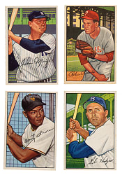 1952 Bowman Collection (118) Including Roberts, Hodges, Mize, and Irvin