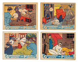 1936 R61 "Government Agents vs. Public Enemies" Complete Set (24)