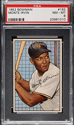 1952 Bowman #162 Monte Irvin PSA NM-MT 8