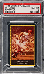 1969 Nabisco Team Flakes Pete Rose PSA NM-MT 8