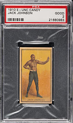 1910 E-UNC Candy Jack Johnson PSA GOOD 2