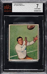 1950 Bowman Football #1 Doak Walker BVG NM 7