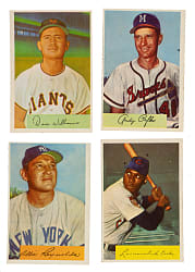 1954 Bowman Partial Set (133/224)