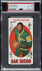 1969-1970 Topps Basketball #75 Elvin Hayes Rookie PSA NM-MT 8