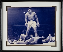 Muhammad Ali Signed Photograph in Framed Display - JSA