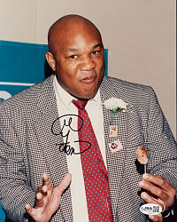 George Foreman Signed Photograph - JSA