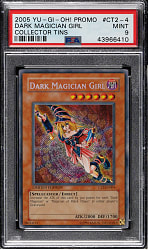 2005 Yu-Gi-Oh! Collectors Tin Promo #CT2-EN004 Dark Magician Girl PSA MINT 9