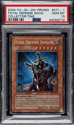 2004 Yu-Gi-Oh! Collectors Tin Promo #CT1-EN001 Total Defense Shogun PSA GEM MINT 10