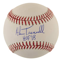 Alan Trammell Single-Signed Baseball with "HOF '18" Inscription - PSA/DNA
