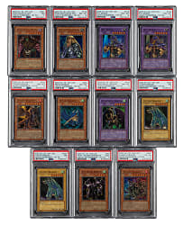 2003 Yu-Gi-Oh! Legacy of Darkness 1st Edition Holographic PSA-Graded Collection (11)