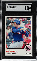 2015 Topps Archives #WF-4 Will Ferrell SGC GEM MINT 10