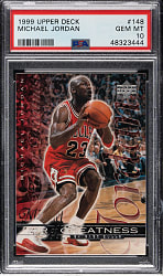 1999-2000 Upper Deck Basketball #148 Michael Jordan PSA GEM MINT 10