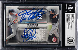 Signed 2016 Bowman Family Tree #FT-T Fernando Tatis/Fernando Tatis Jr. - Beckett