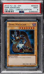 2010 Yu-Gi-Oh! Legendary Collection 1 #EN005 Dark Magician Holographic PSA MINT 9